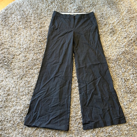 Theory Pants - THEORY Wide Leg Pants Gray